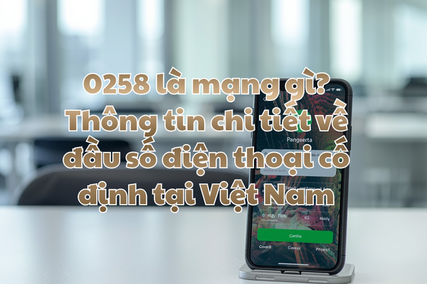 0258 là mạng gì? Thông tin chi tiết về đầu số điện thoại cố định tại Việt Nam