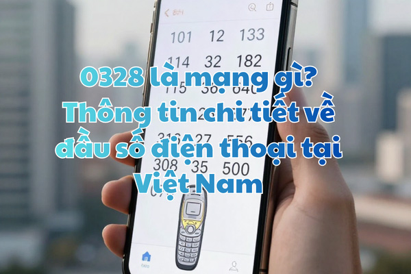 0328 là mạng gì? Thông tin chi tiết về đầu số điện thoại tại Việt Nam