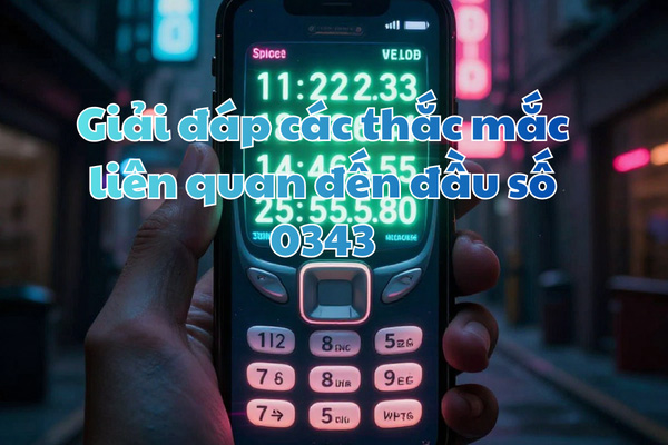 Giải đáp các thắc mắc liên quan đến đầu số 0343