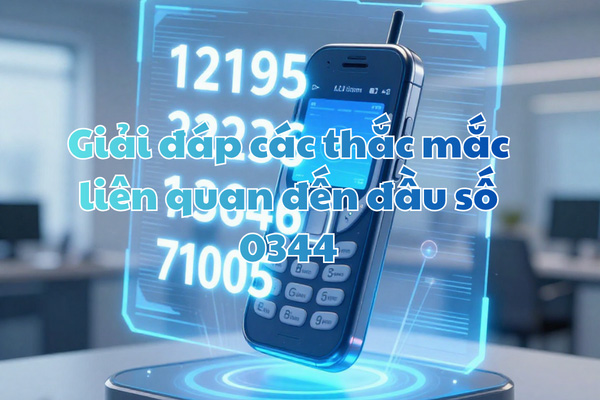 Giải đáp các thắc mắc liên quan đến đầu số 0344