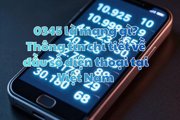 0345 là mạng gì? Thông tin chi tiết về đầu số điện thoại tại Việt Nam