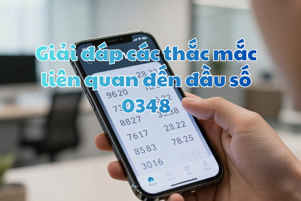 Giải đáp các thắc mắc liên quan đến đầu số 0348