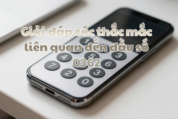Giải đáp các thắc mắc liên quan đến đầu số 0362