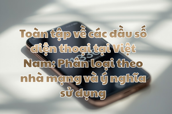 Toàn tập về các đầu số điện thoại tại Việt Nam: Phân loại theo nhà mạng và ý nghĩa sử dụng
