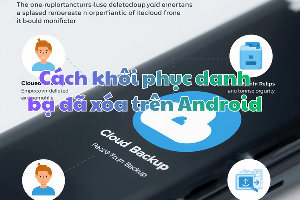 Cách khôi phục danh bạ đã xóa trên Android