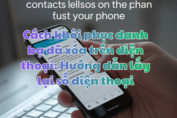 Cách khôi phục danh bạ đã xóa trên điện thoại: Hướng dẫn lấy lại số điện thoại trên iPhone, Samsung, Android từ iCloud, Google và SIM