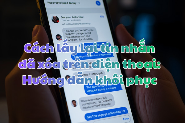 Cách lấy lại tin nhắn đã xóa trên điện thoại: Hướng dẫn khôi phục tin nhắn SMS, Messenger, Zalo trên iPhone và Android