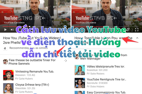 Cách lưu video YouTube về điện thoại: Hướng dẫn chi tiết tải video trên iPhone, Samsung, Android (có tiếng, chất lượng cao)