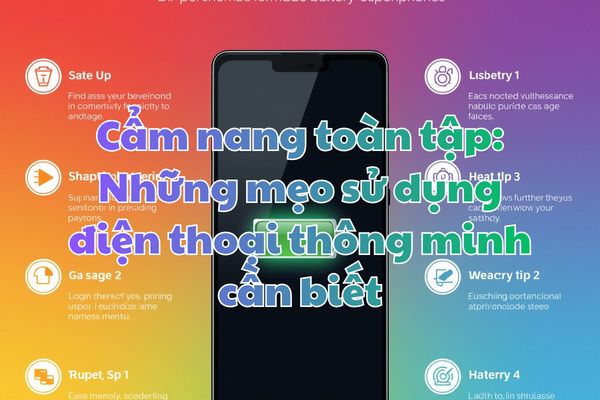 Cẩm nang toàn tập: Những mẹo sử dụng điện thoại thông minh (iPhone, Samsung, Android) mà ai cũng cần biết